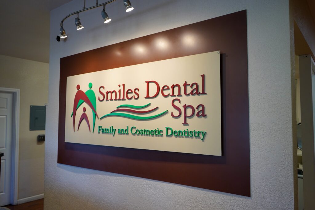 Smiling patient at Dr. Shirley Zhao, DDS dental office in Tracy, CA